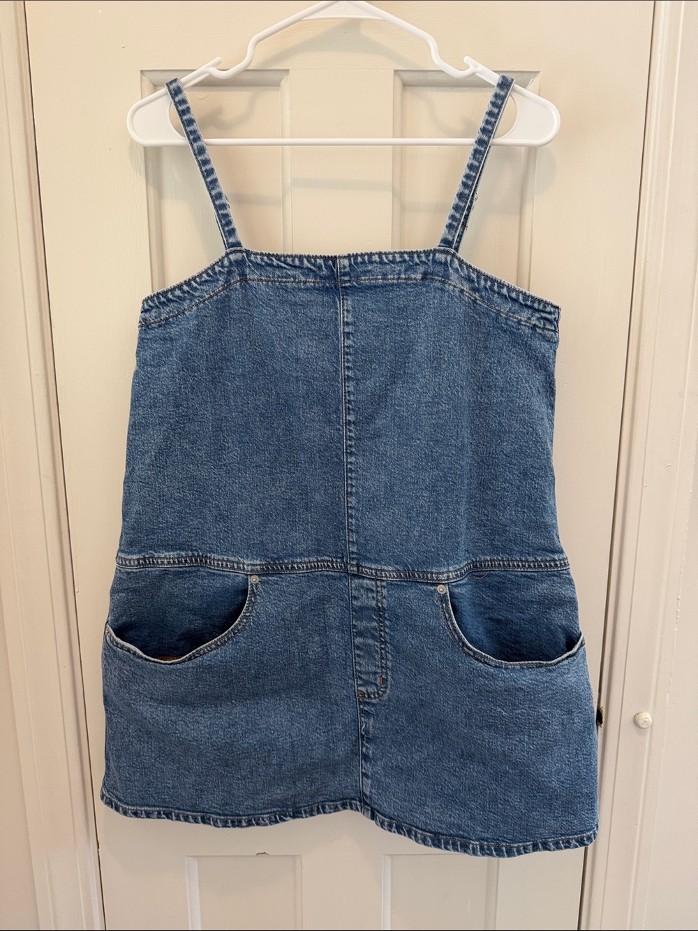 Universal Thread Denim Mini Dress in Blue